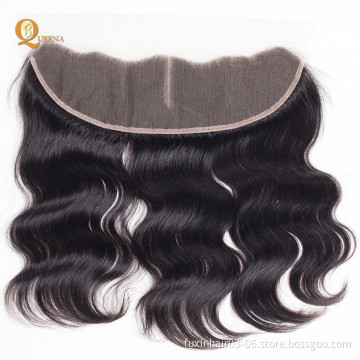 Hair Lace Closure Bundles Natural Ear to Ear Lace Closure Peruvian 3 Bundles with Closure Human Hair 100% Human Remy Hair